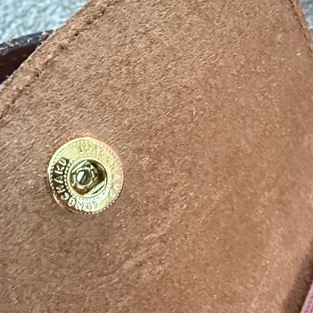 Longchamp Brown and Pink Tote Bag - Picture 7 of 9